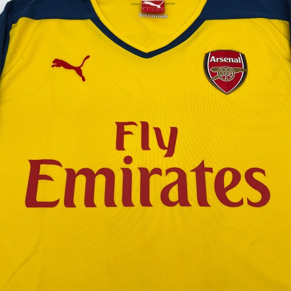 Alexis Sanchez #17 Arsenal 2014/2015 Away ORIGINAL Nike Soccer Jersey (L) - Picture 7 of 9